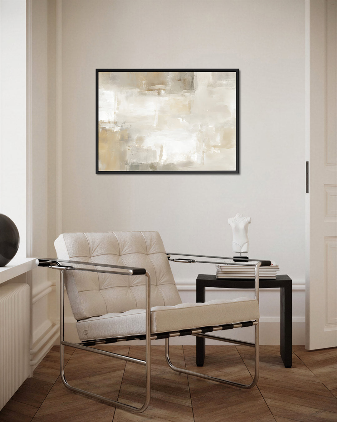 Zachte kleuren compositie – Overgangen – kunstwerk op canvas, dibond of plexiglas