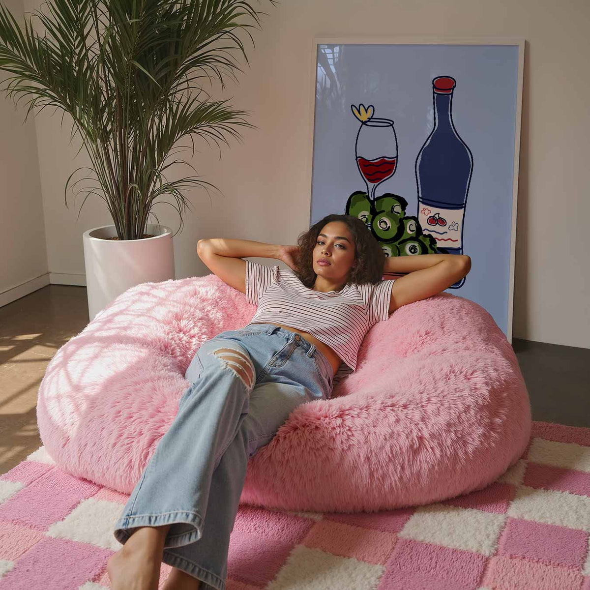 Gezellige Borrel Avond – culinaire wandkunst als portret poster