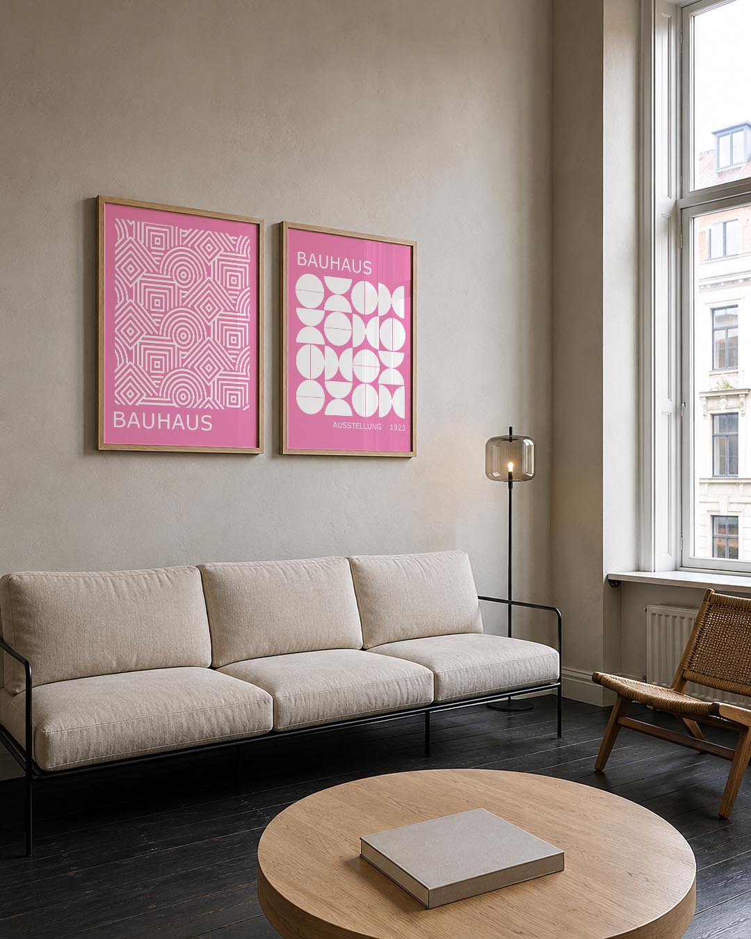 Patroon en lijnen Posterset