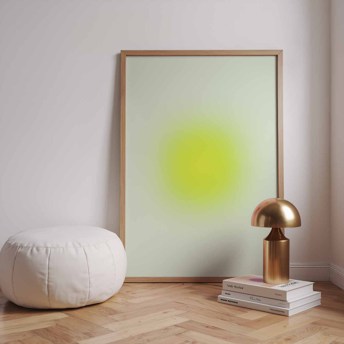 Zonnige Dromerij – staande muurposter met mindful uitstraling