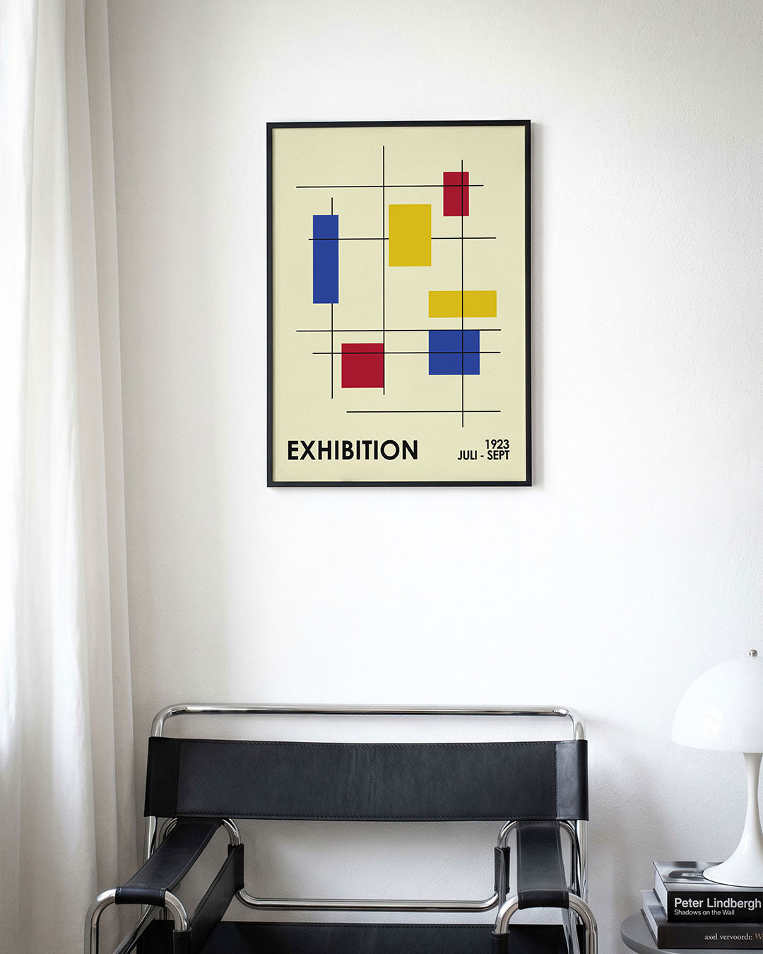Vorm en lijnen – moderne Bauhaus wandkunst als poster