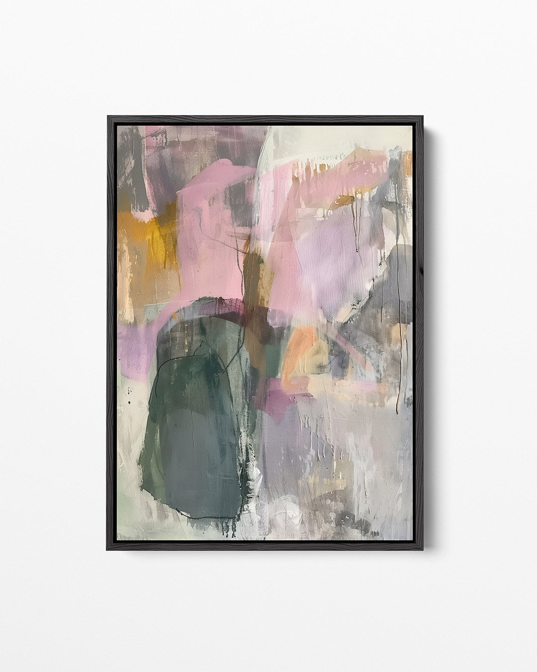 Kleurrijke vormen – staand wanddecoratie kunstwerk