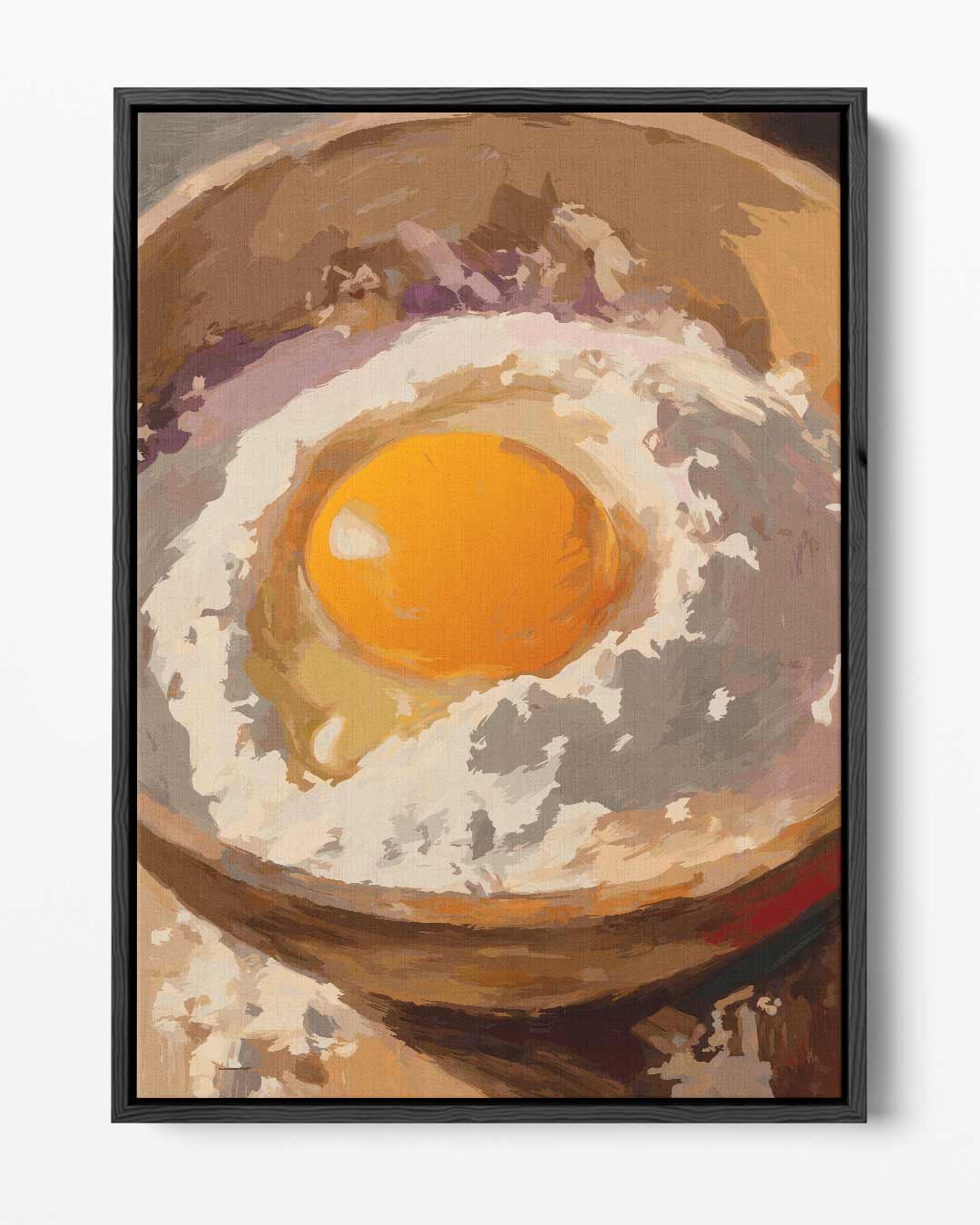 De Kunst van het Bakken – portret kunstwerk als wanddecoratie