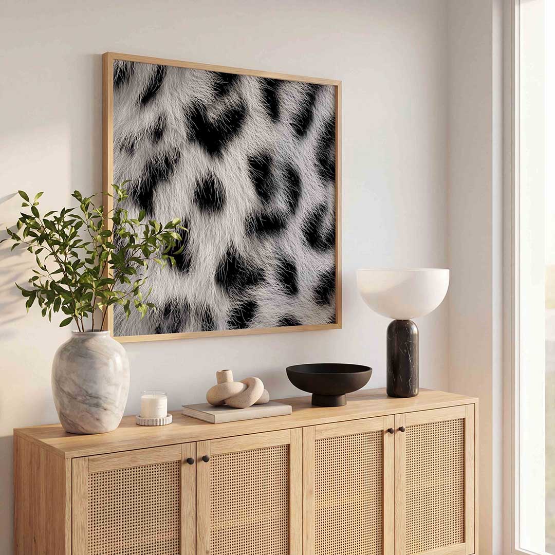 Dierenprint – tropische wandkunst als vierkante poster