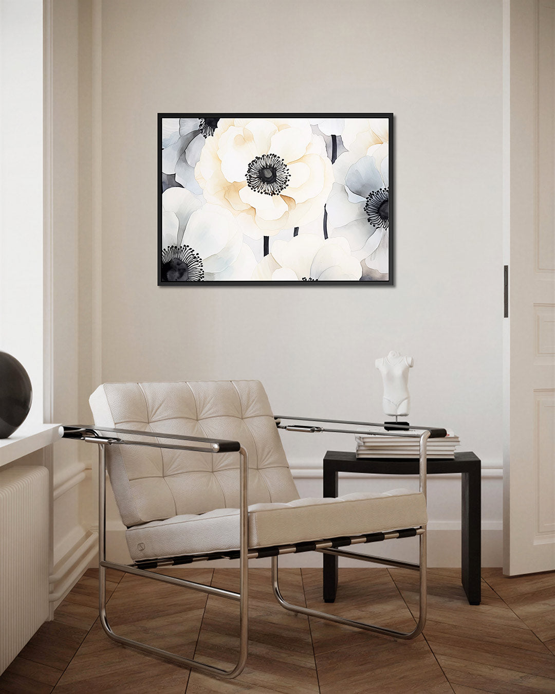 Bloemrijke harmonie – kunstwerk op canvas, dibond of plexiglas