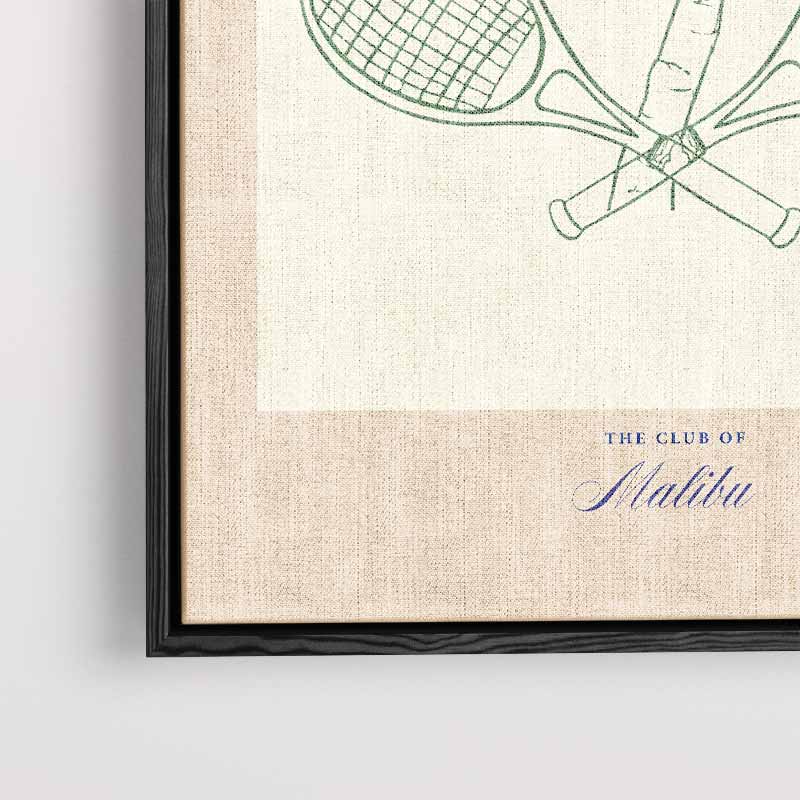 College Club Print – plexiglas kunstwerk als wanddecoratie