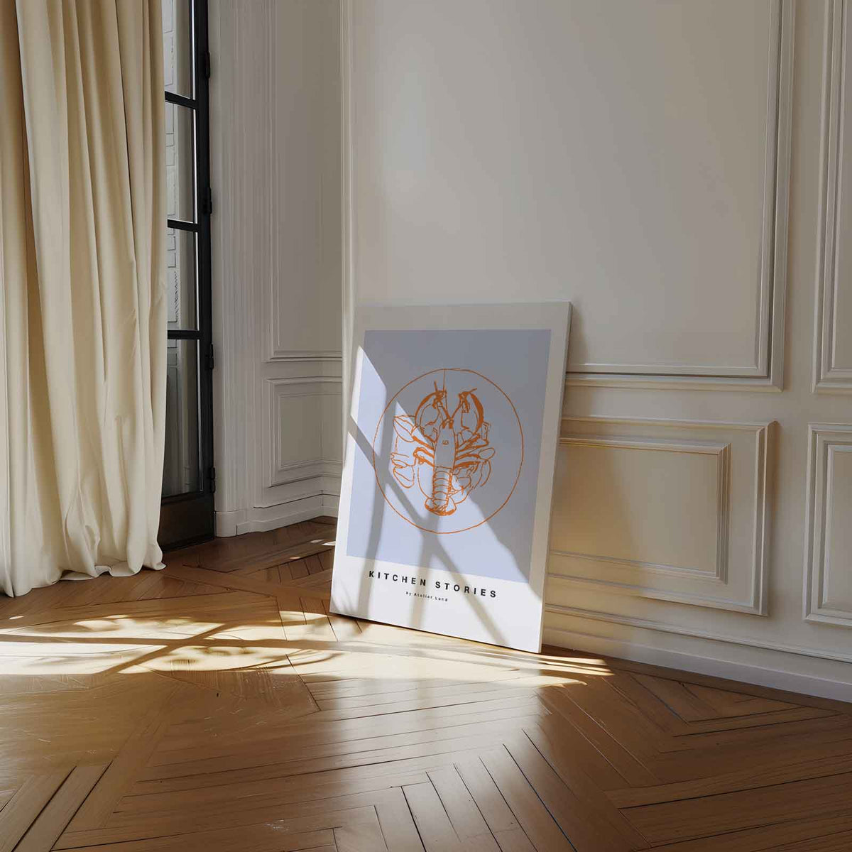 Kitchen Stories - Kunstposter – staand kunstwerk voor modern interieur