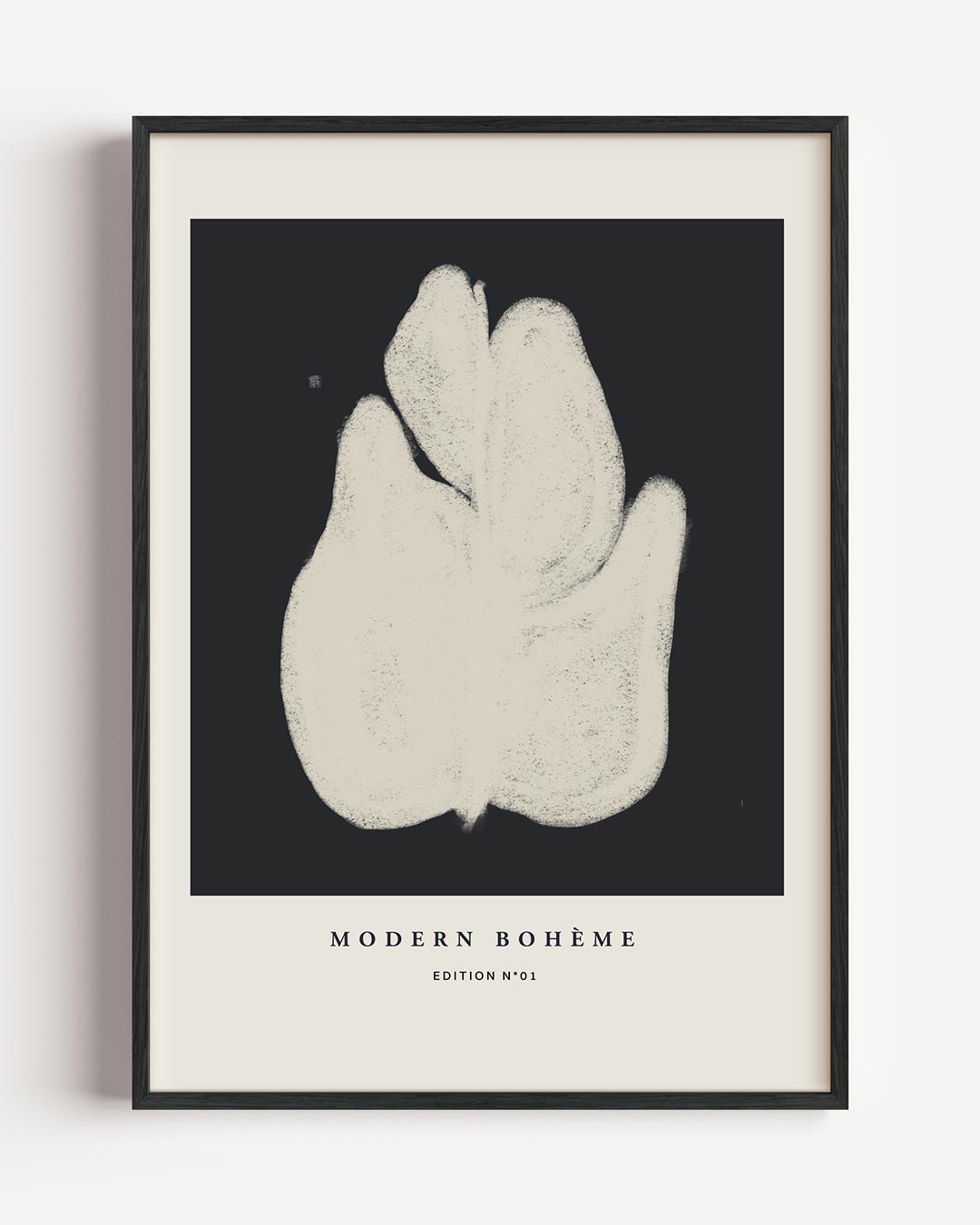 Modern Boho Kunstprint – boheme portret poster als wanddecoratie