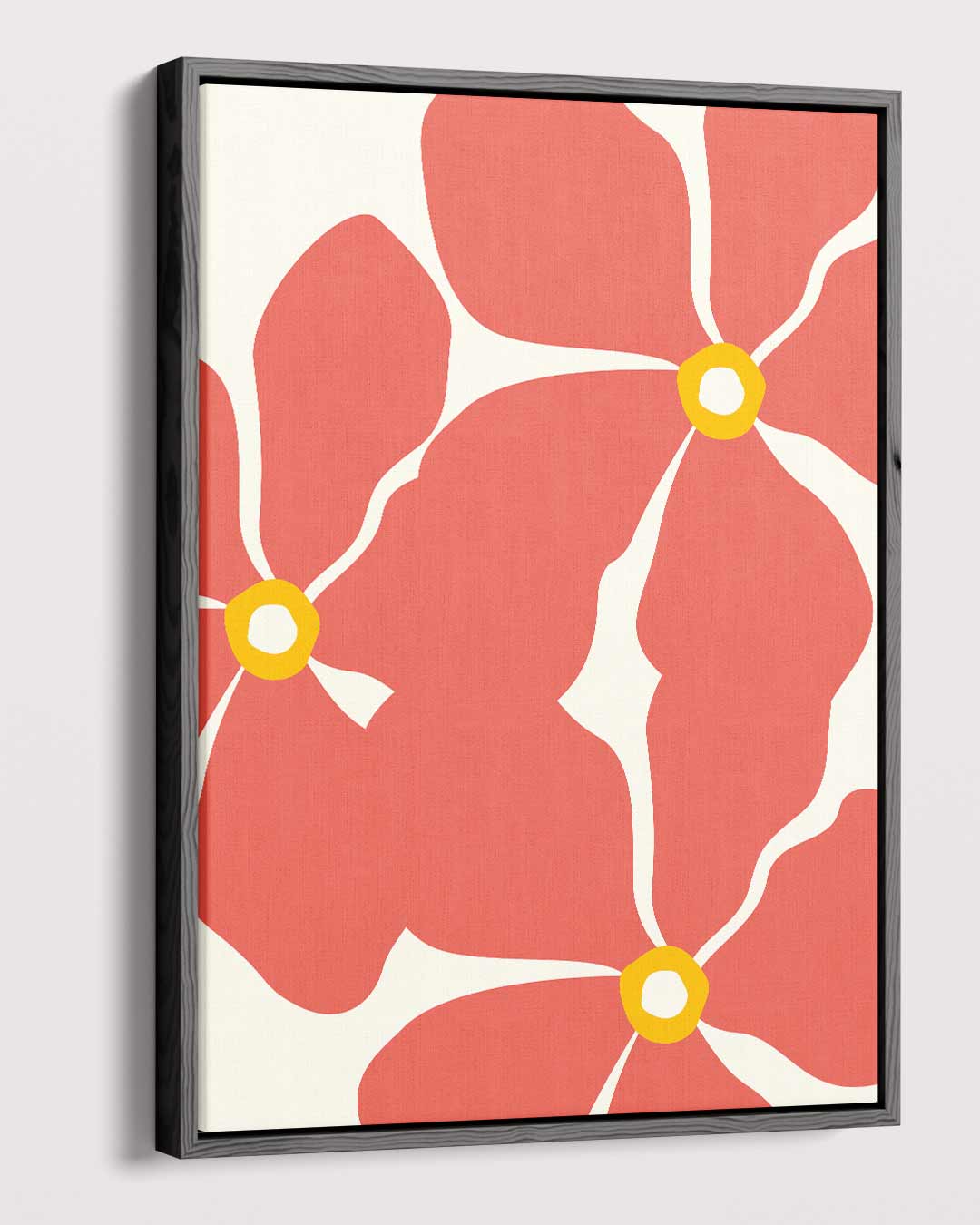 Bloemenexplosie op Canvas – dibond kunstwerk als wanddecoratie