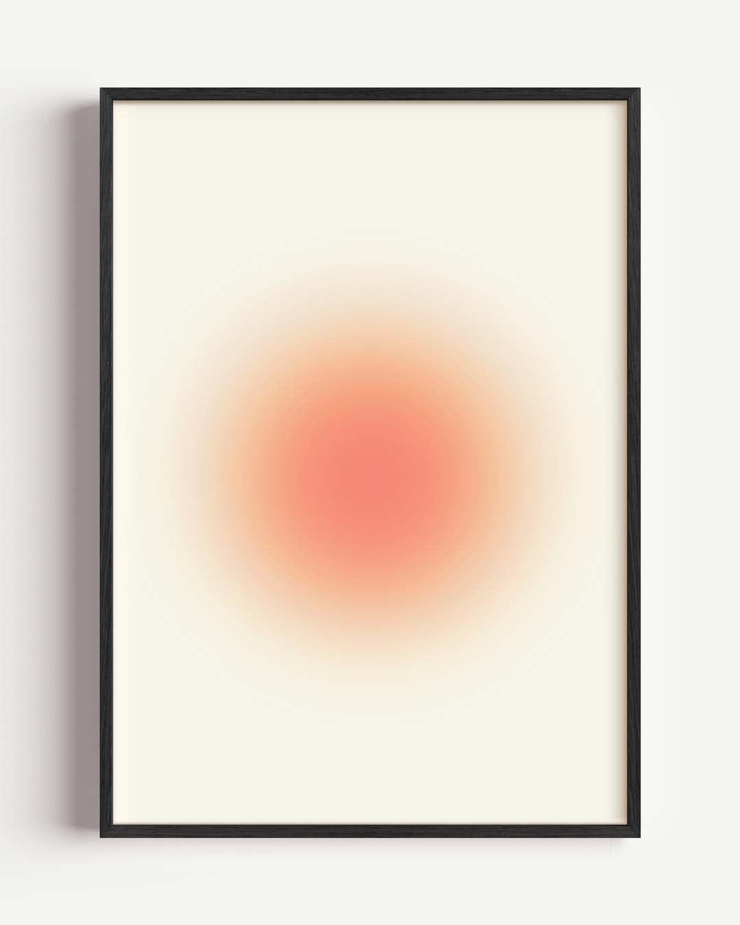 Zonsondergang Pastel – mindful portret poster als wanddecoratie