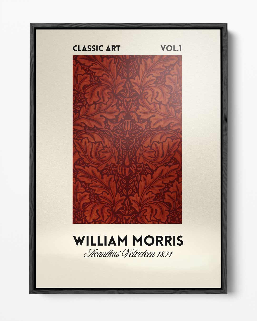 Klassieke Acanthus Print – portret kunstwerk als wanddecoratie
