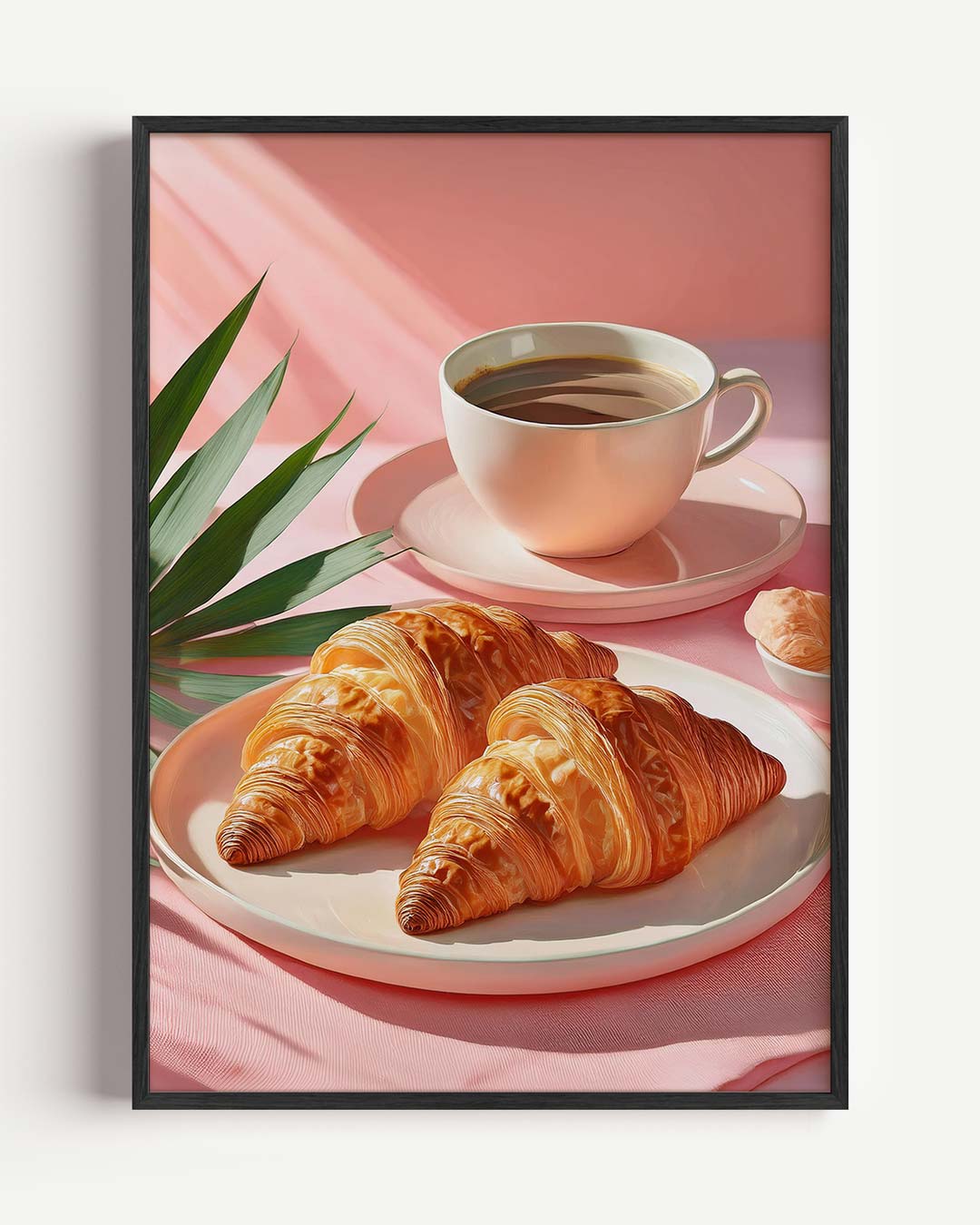 Ontspannen Ontbijt – keuken portret poster als wanddecoratie