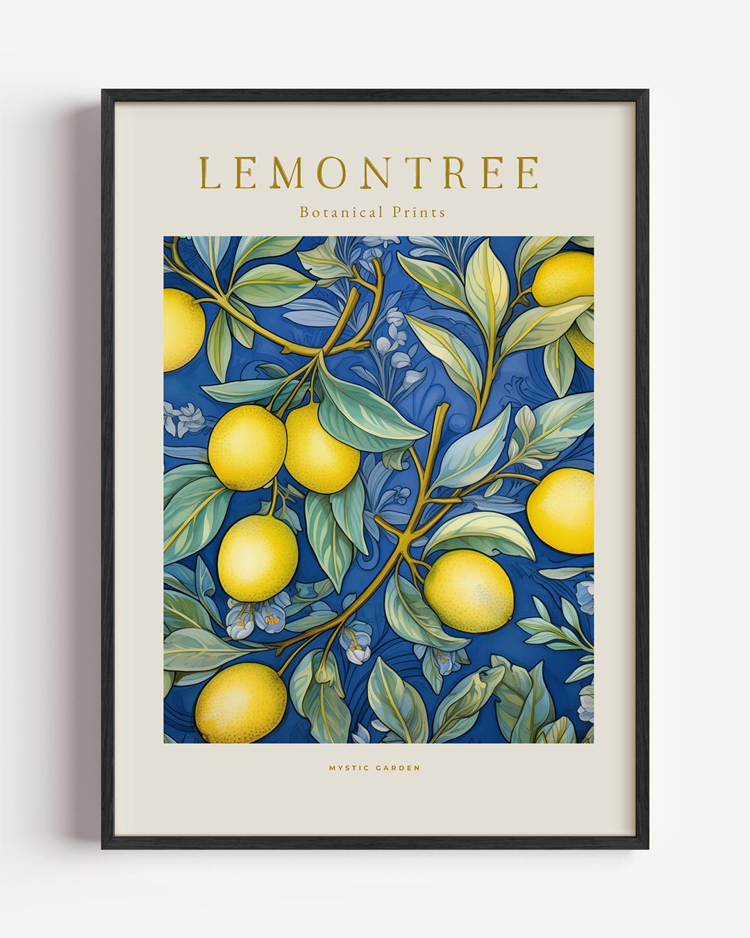 Lemontree Botanische Print – keuken portret poster als wanddecoratie
