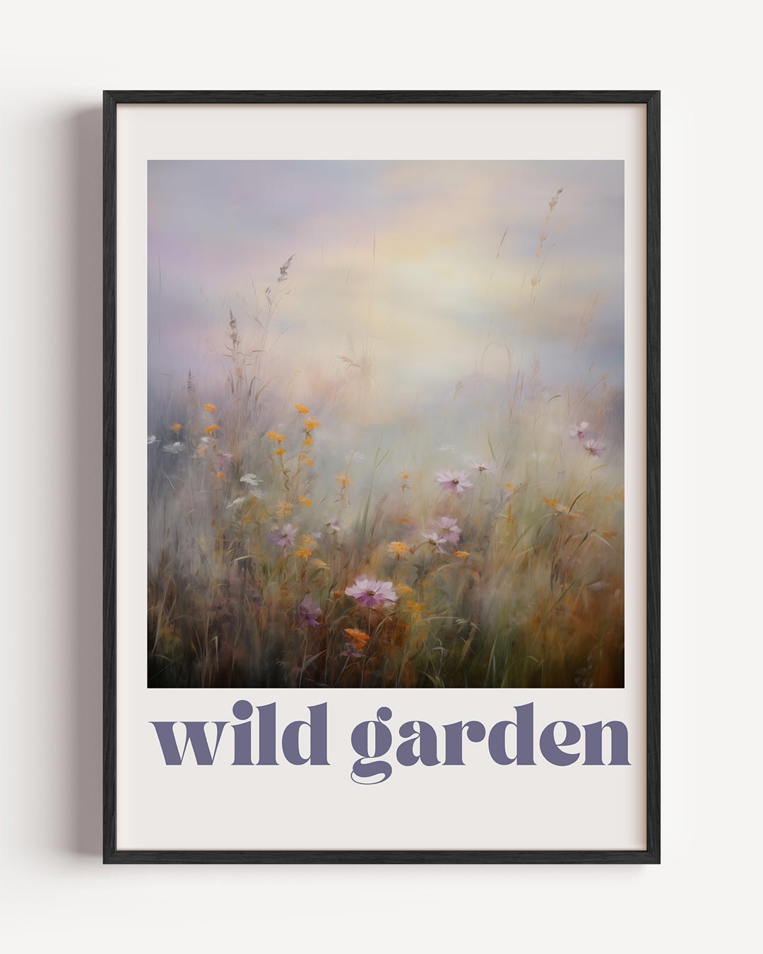 Wild Garden – natuur en stad portret poster als wanddecoratie